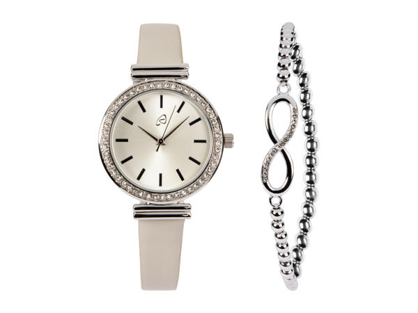 Ladies' Wrist Watch Jewellery Set
