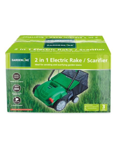 Gardenline Electric Rake & Scarifier