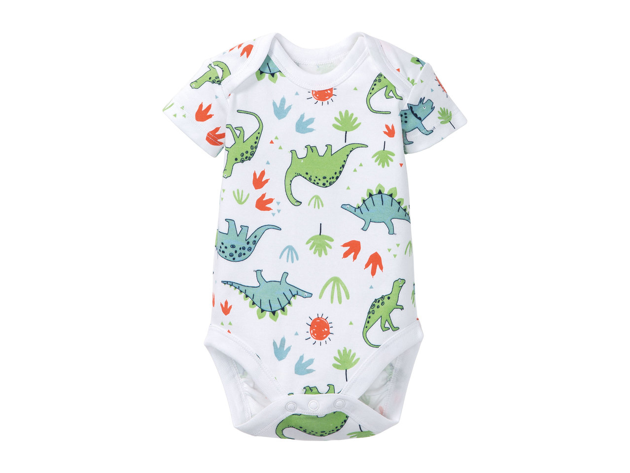 Lupilu Baby Short-Sleeve Bodysuits1
