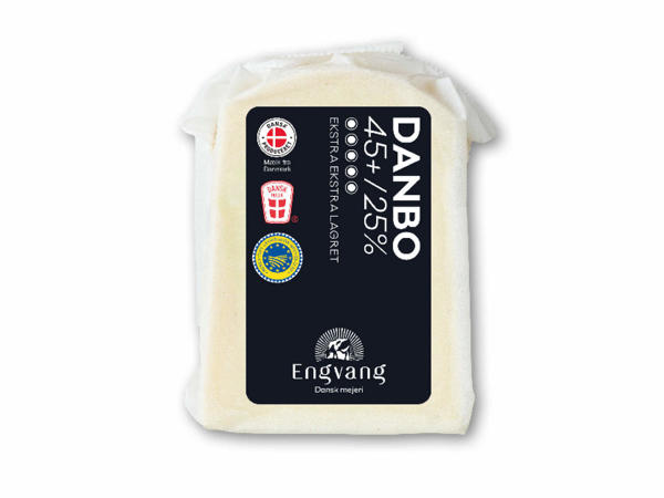 ENGVANG Danbo ekstra ekstralagret ost 45+