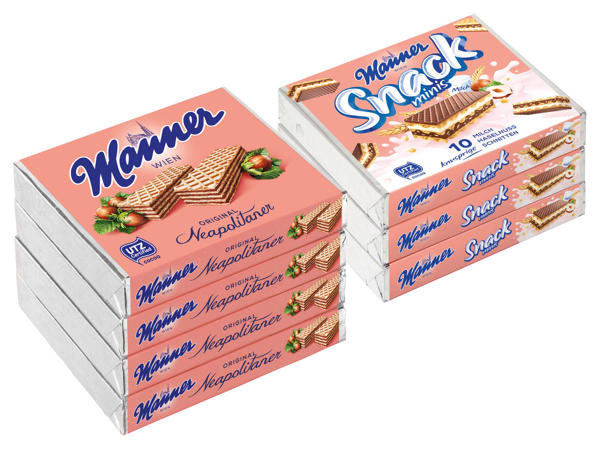 MANNER Neapolitaner Schnitten/Snack Minis