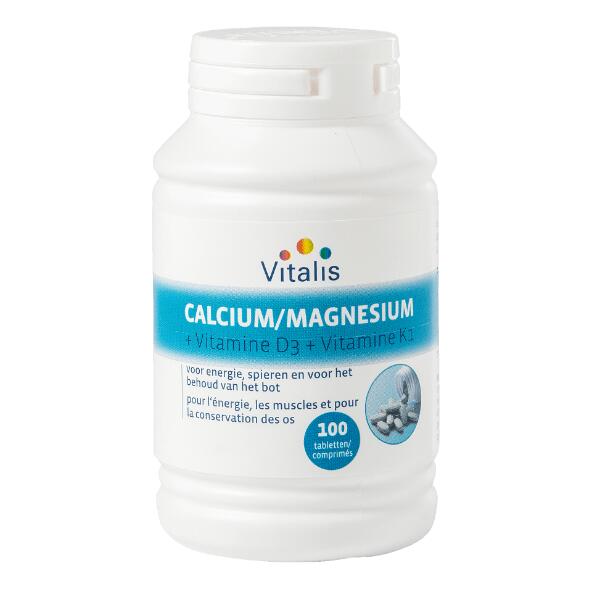 Comprimés de calcium/magnésium, 100 pcs