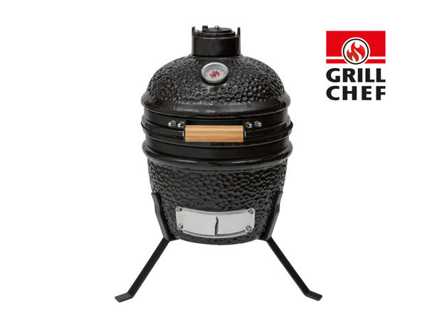 Grillchef Mini Kamado Ceramic Charcoal Barbecue