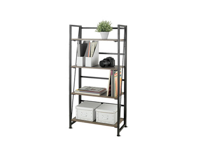 SOHL Furniture Life Concepts Folding 4-Tier Bookshelf