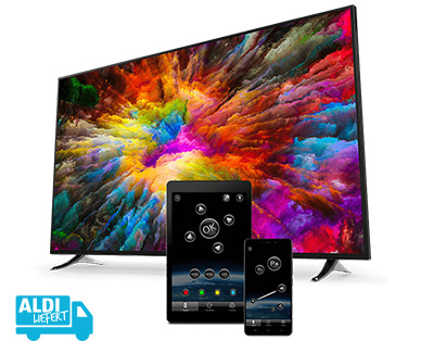 MEDION(R) LIFE(R) X16527 163,8 cm (65") Ultra HD Smart-TV¹