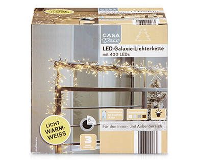 CASA Deco LED-Galaxie-Lichterkette