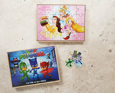 5-in-1 Licensed Wood Puzzles