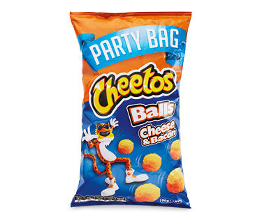 Cheetos Flaming Hot Puffs or Cheese & Bacon Balls 150g/190g
