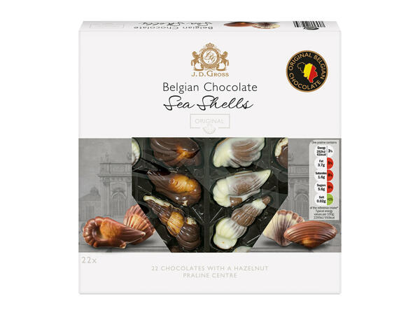 J.D.Gross Belgian Chocolate Seashells