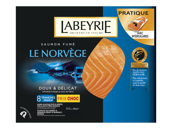 Labeyrie saumon fumé Le Norvège