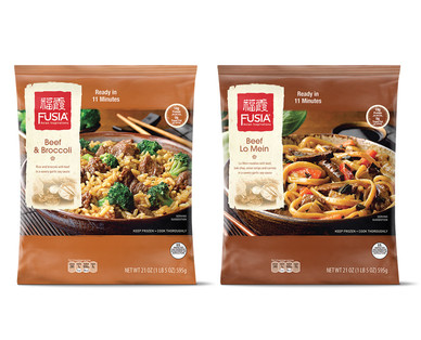Fusia Beef and Broccoli or Beef Lo Mein