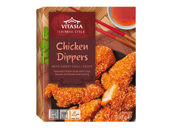 Chicken Dippers with Sweet Chili Sauce