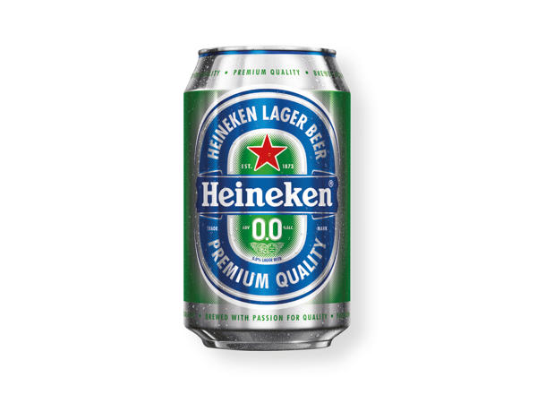 'Heineken(R)' Cerveza rubia 0,0% holandesa