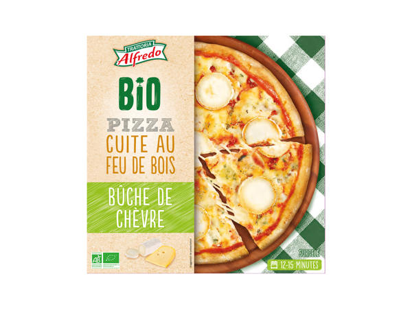 Pizza Bio au fromage de chèvre