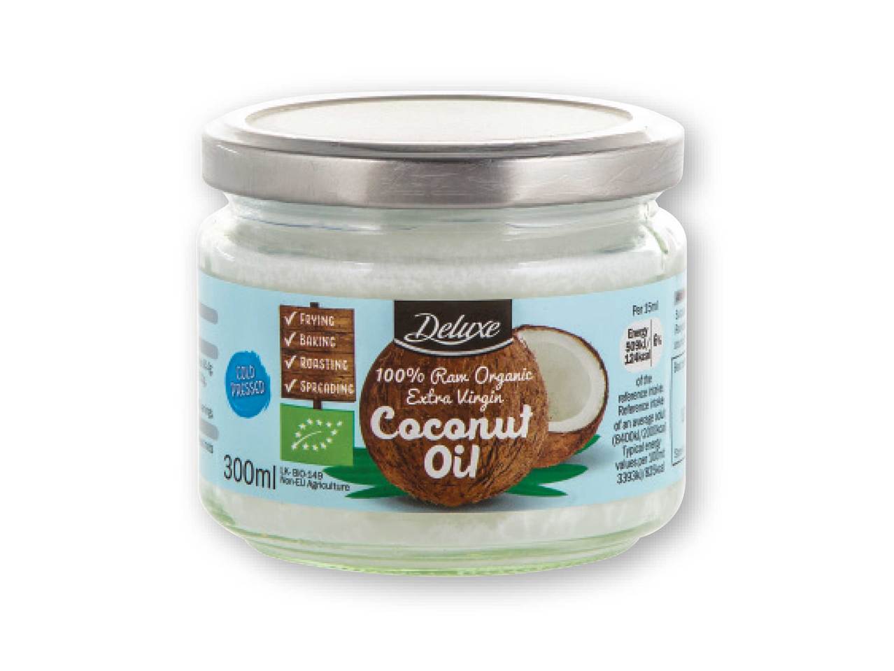 DELUXE Organic Extra Virgin Coconut Oil