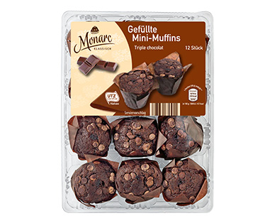 Monarc Gefüllte Mini-Muffins