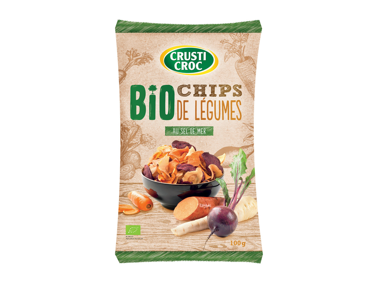 Chips de légumes Bio