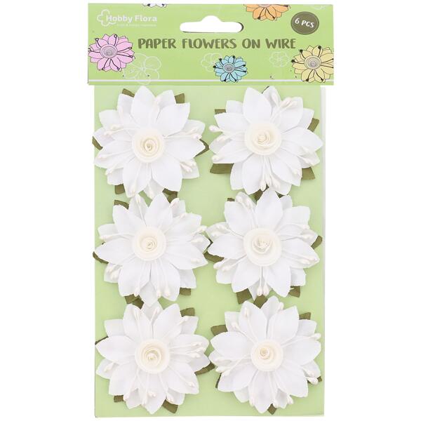 Hobby Flora Deko-Papierblumen