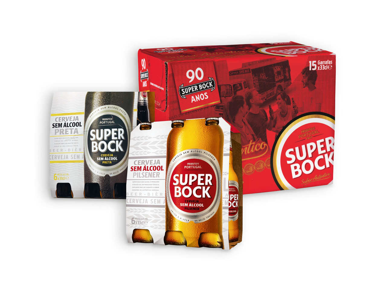 Cervejas selecionadas SUPER BOCK(R)