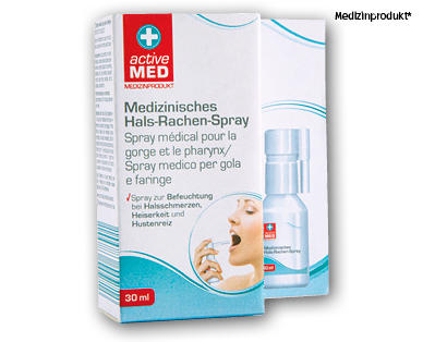 ACTIVE MED Hals-Rachen-Spray