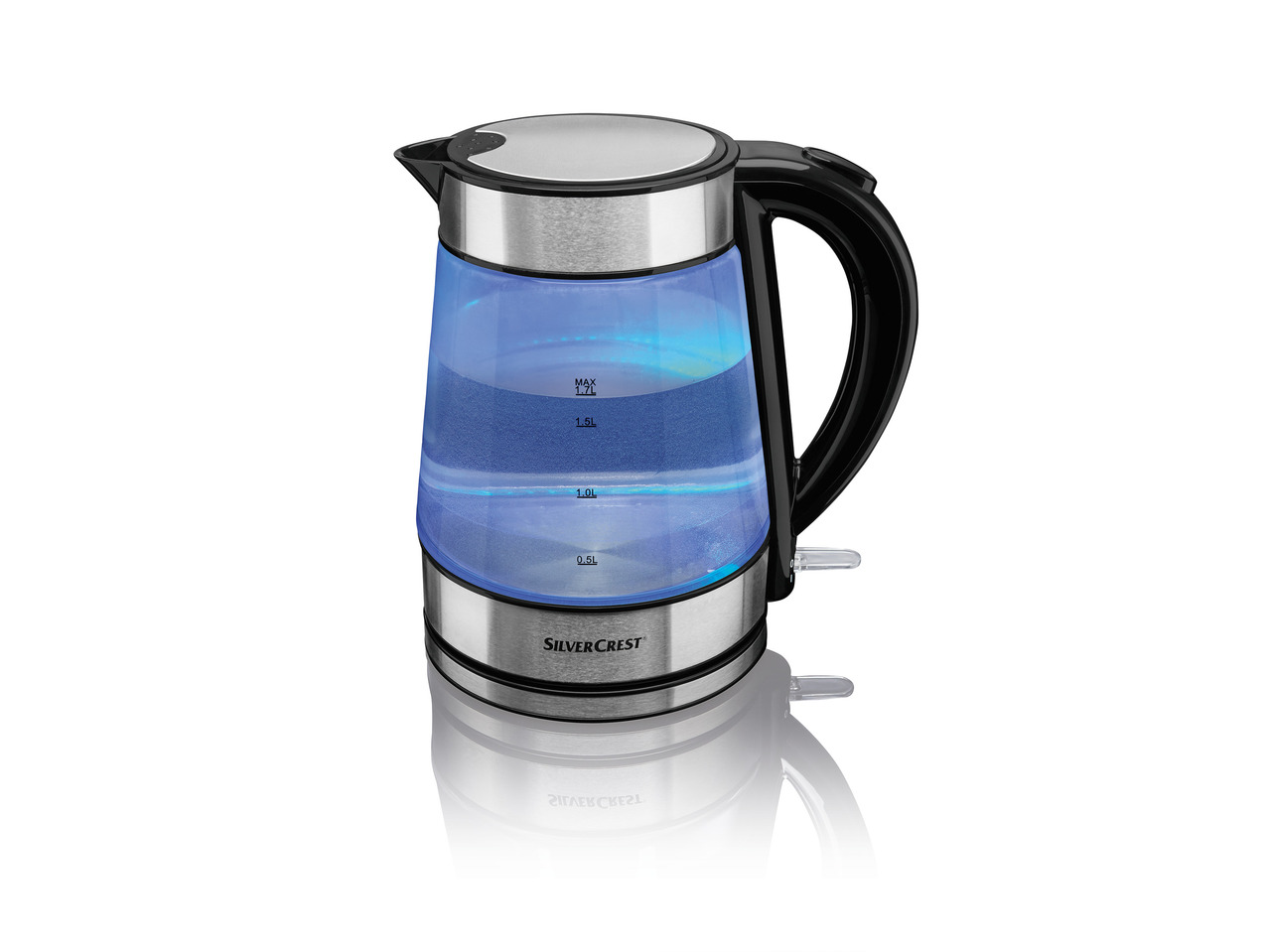 Glass electric Kettle with LED light