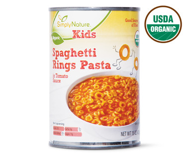 SimplyNature Organic Spaghetti Rings