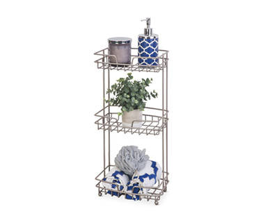 Easy Home 3-Tier Wire Bath Stand