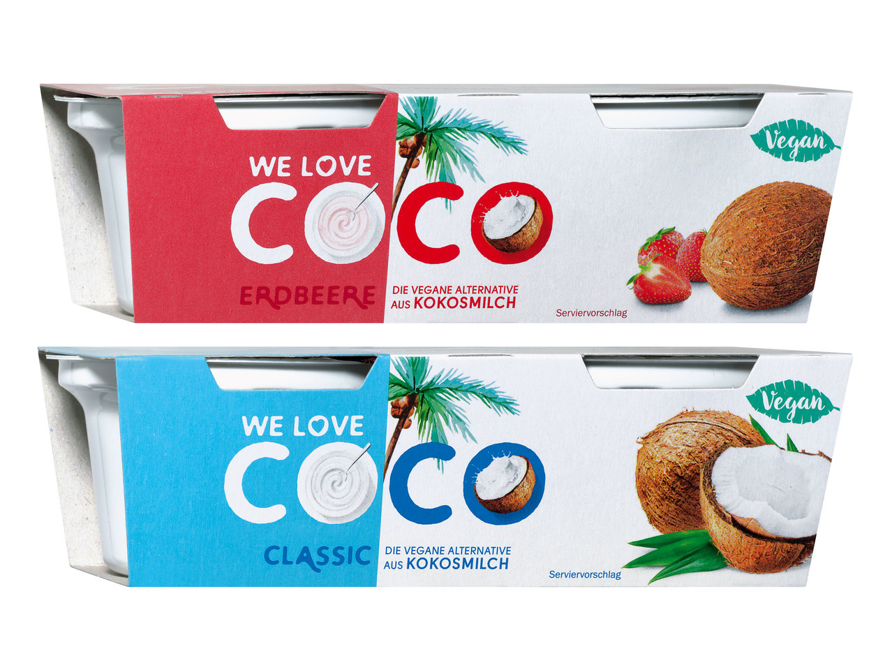 WE LOVE COCO Veganes Kokosdessert