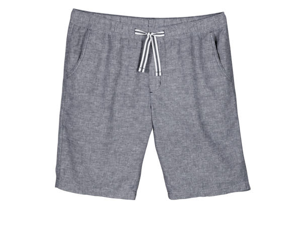 Men's Linen Bermuda Shorts