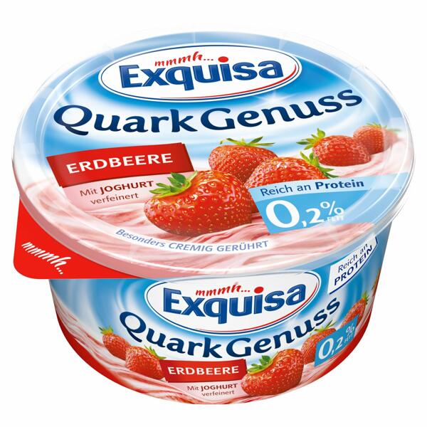 Exquisa Quarkzubereitung, 0,2 % Fett 500 g*