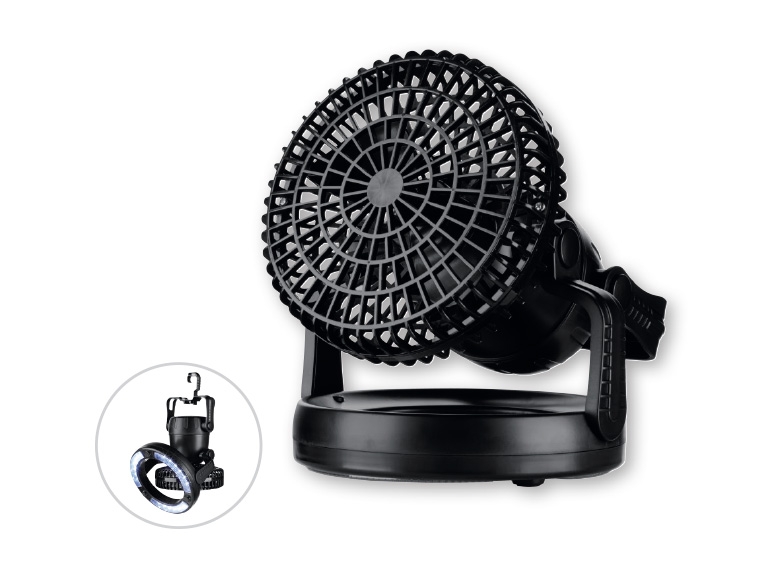 CRIVIT(R) Camping Fan with Light
