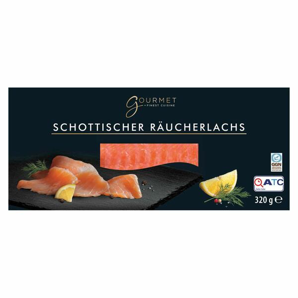 GOURMET Schottischer Räucherlachs 320 g*