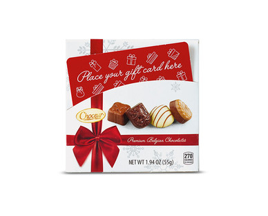Choceur Belgian Chocolates Gift Card Holder
