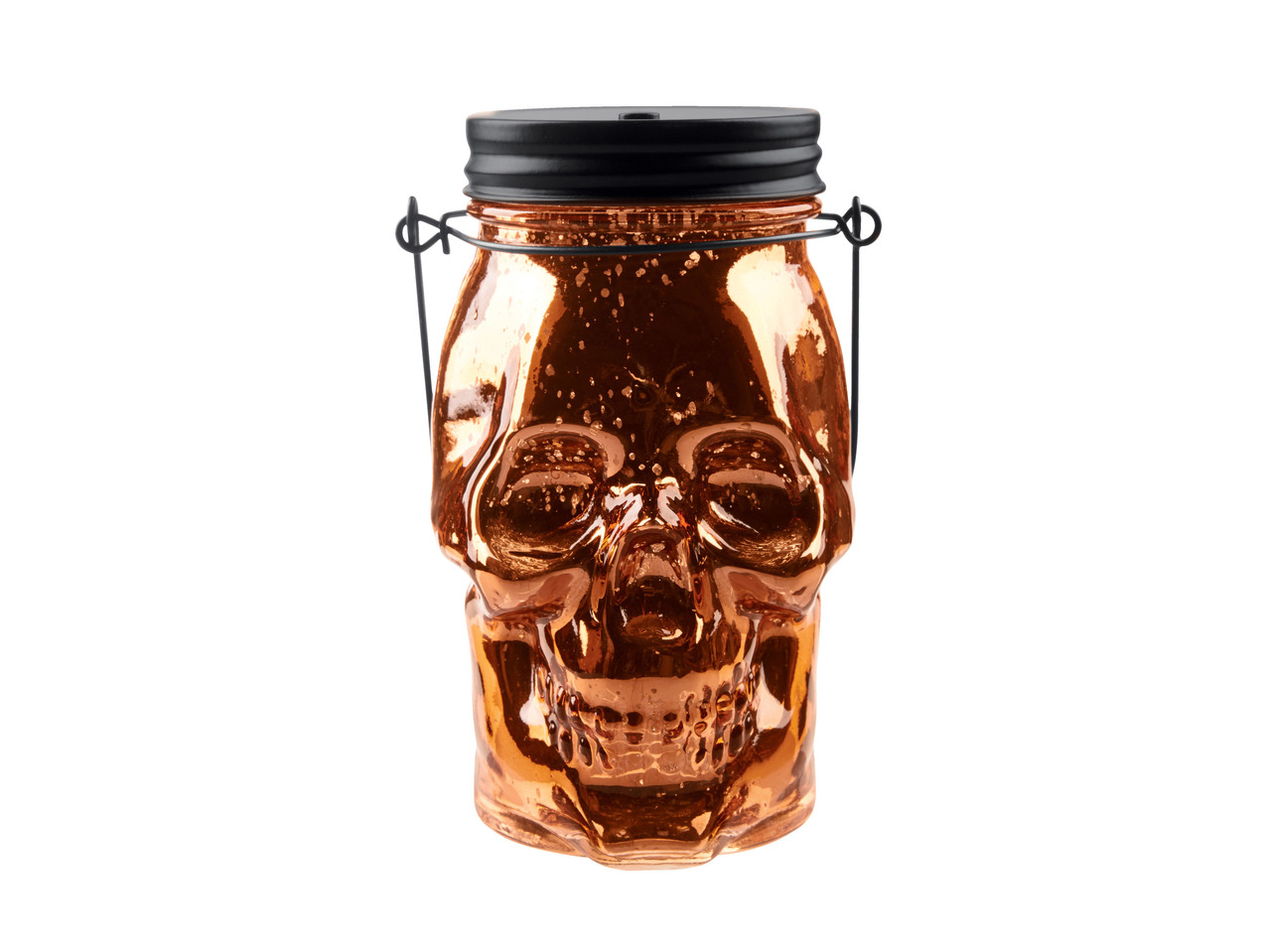 MELINERA Decorative Glass Jar with LED