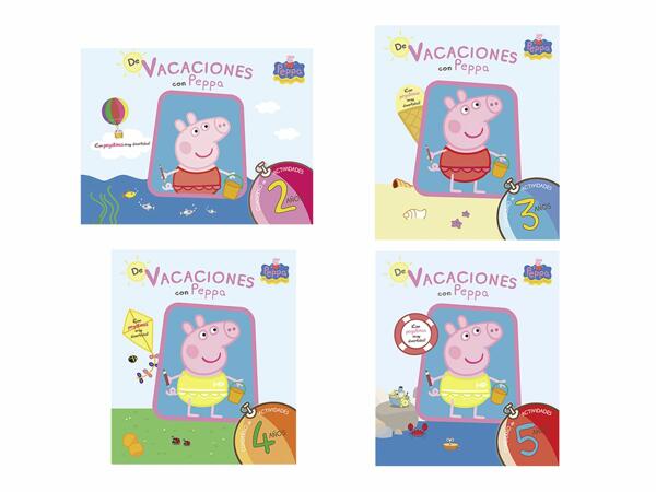 Cuaderno de vacaciones Peppa Pig 2-5 años