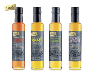 Specially Selected British Infused Rapeseed Oils