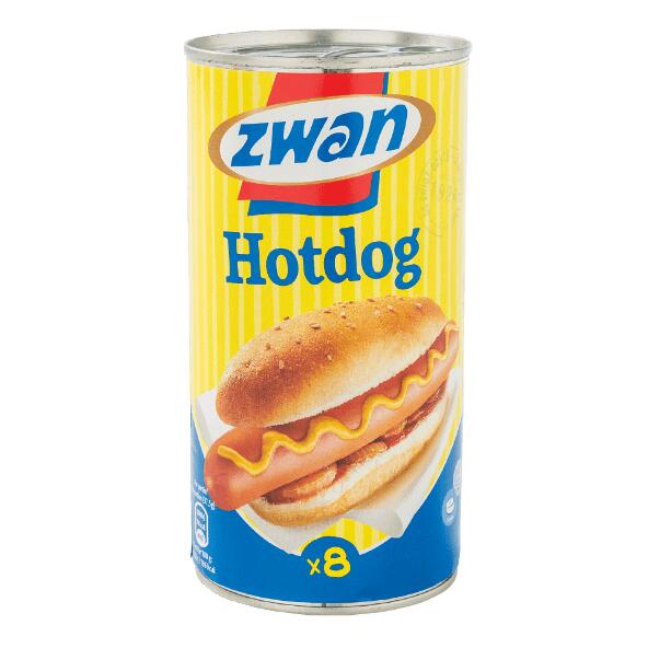 Saucisses hot-dog Zwan, 8 pcs