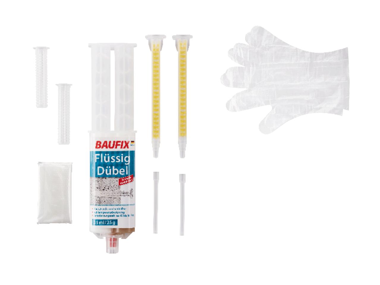 BAUFIX 25ml Liquid Glue Dowel Set