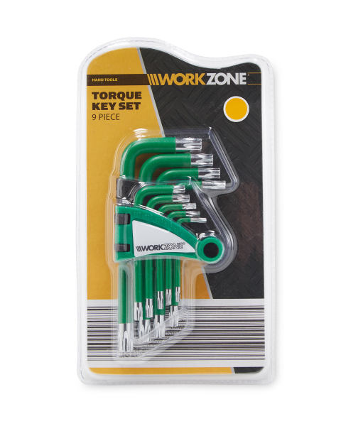 Workzone 9 Piece  Torque Hex Key