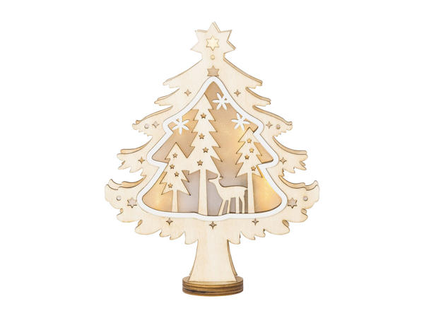 Melinera Light-Up Wooden Christmas Decoration