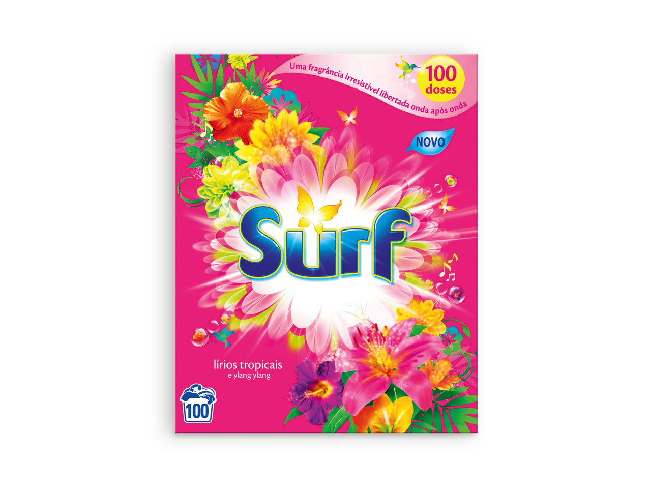 SURF(R) Detergente para Máquina Pó Tropical