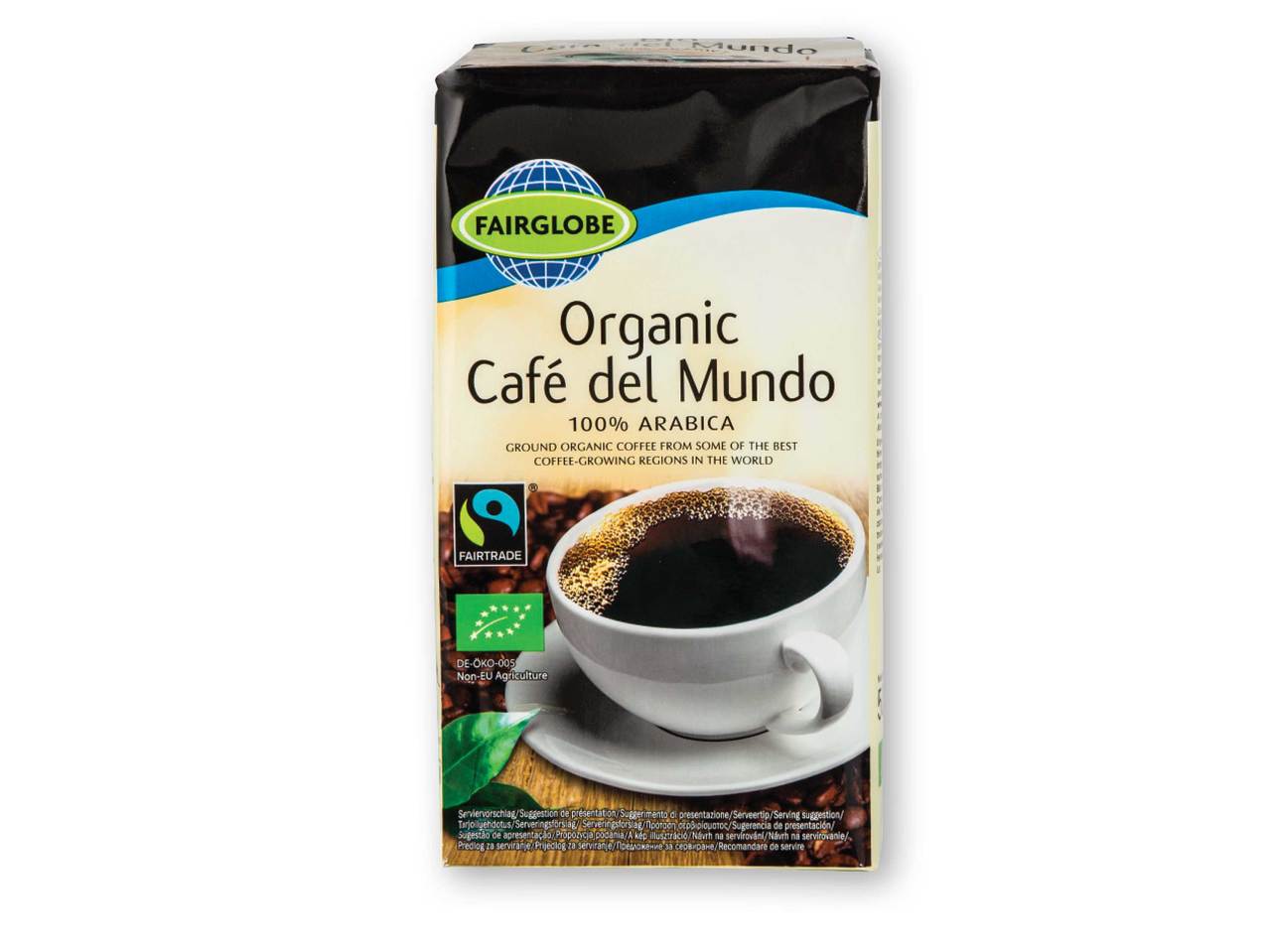 FAIRGLOBE Organic Café del Mundo