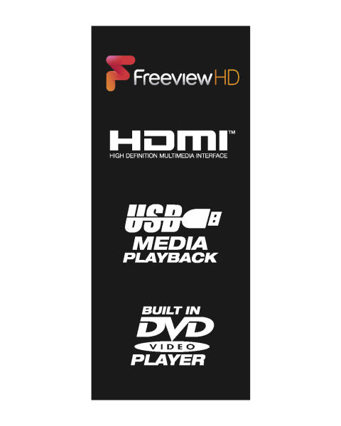 21" Full HD TV/DVD Caravan Combi
