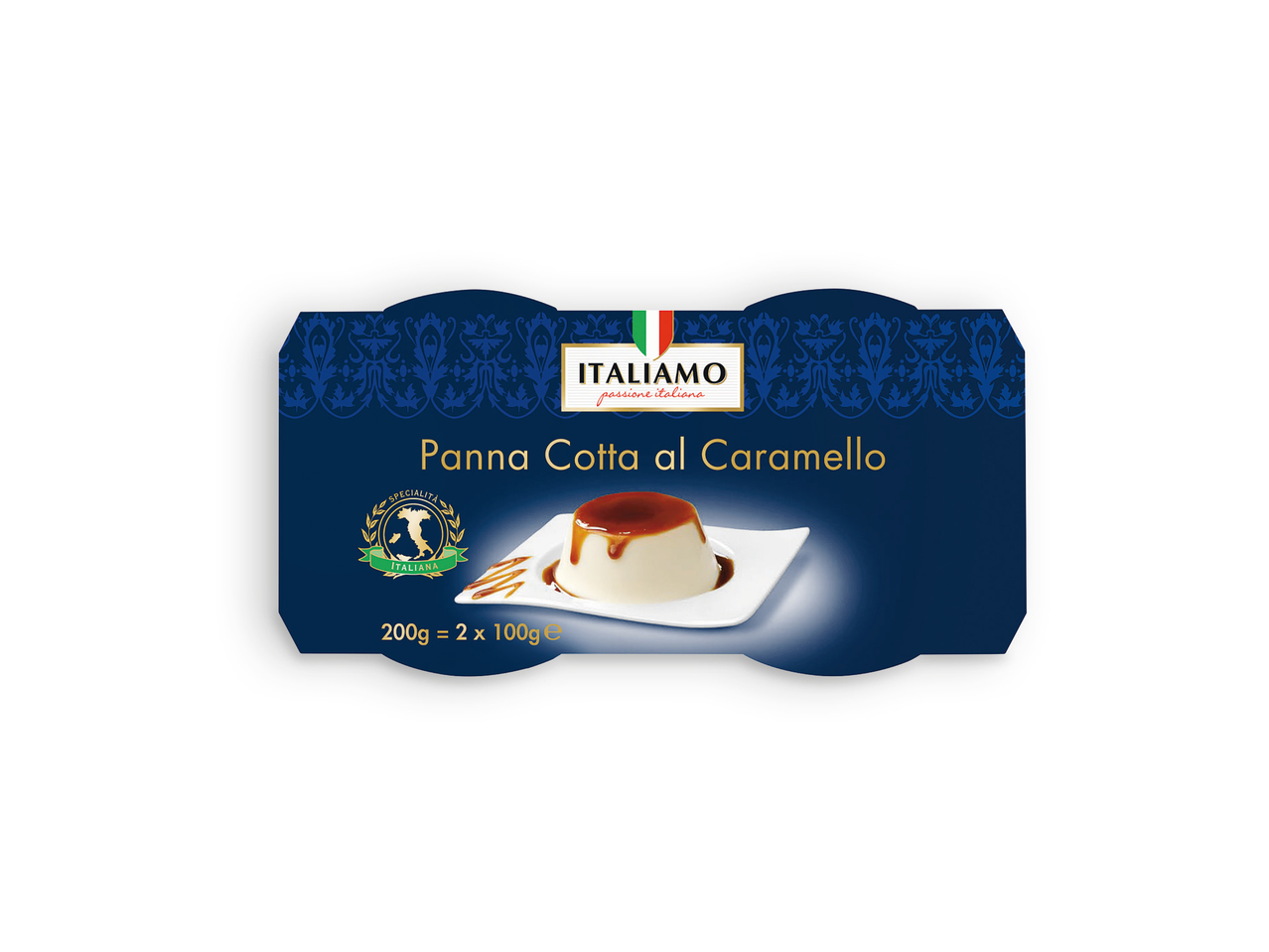 ITALIAMO(R) Panna Cotta com Caramelo