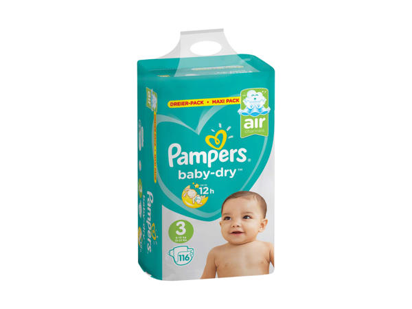 Couches Pampers baby-dry taille 3