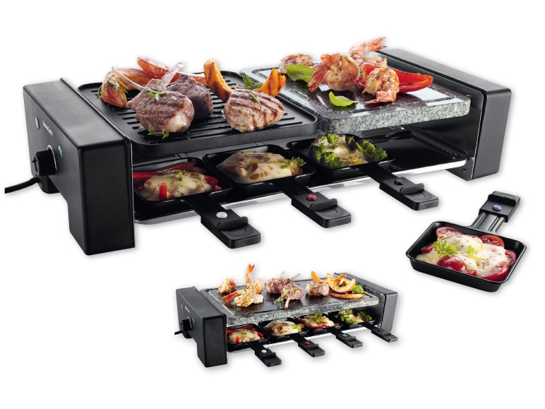 Silvercrest Kitchen Tools 1,300W Hot Stone Raclette Grill