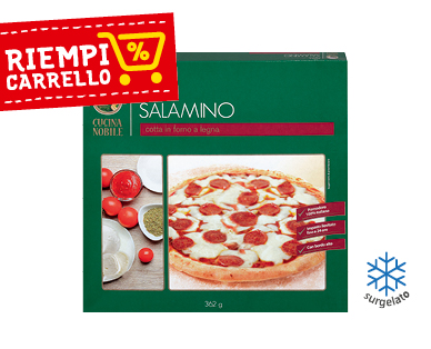 CUCINA NOBILE Pizza con salamino
