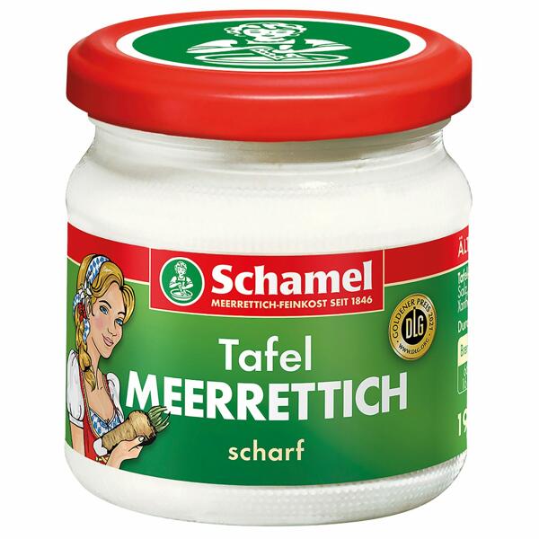 Schamel Sahne-/Tafelmeerrettich 190 g*