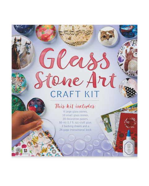 Hinkler Glass Stone Art Craft Kit