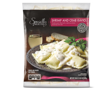 Specially Selected Shrimp and Crab Ravioli